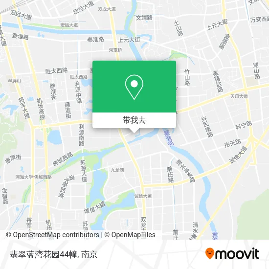 翡翠蓝湾花园44幢地图