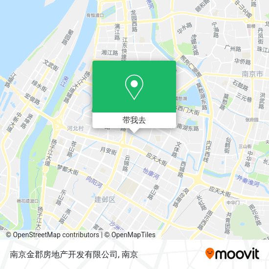 南京金郡房地产开发有限公司地图