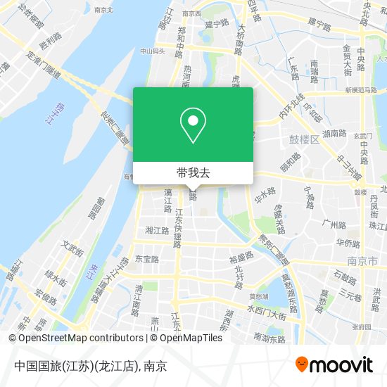 中国国旅(江苏)(龙江店)地图