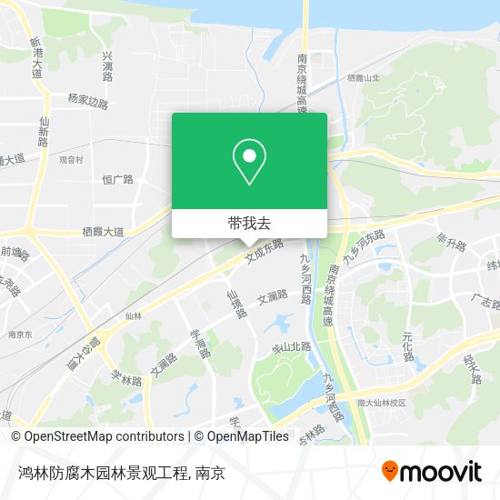 鸿林防腐木园林景观工程地图