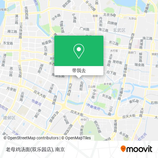老母鸡汤面(双乐园店)地图