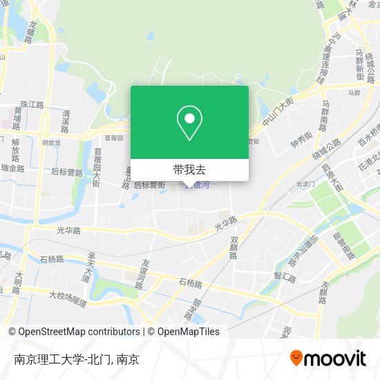 南京理工大学-北门地图