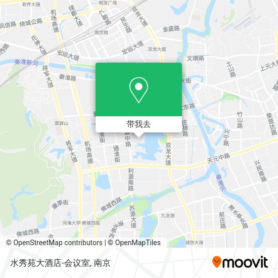 水秀苑大酒店-会议室地图