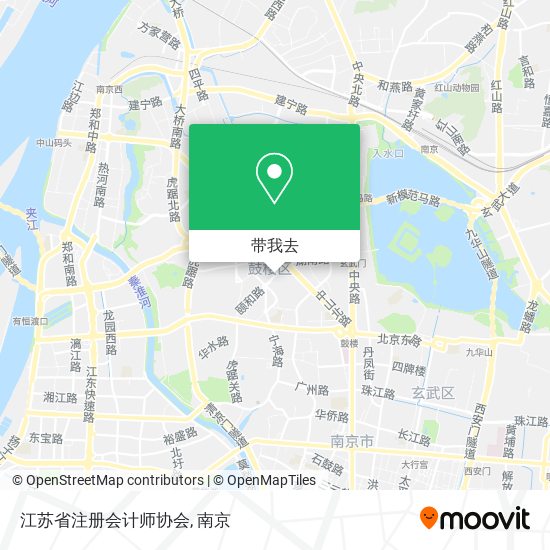 江苏省注册会计师协会地图