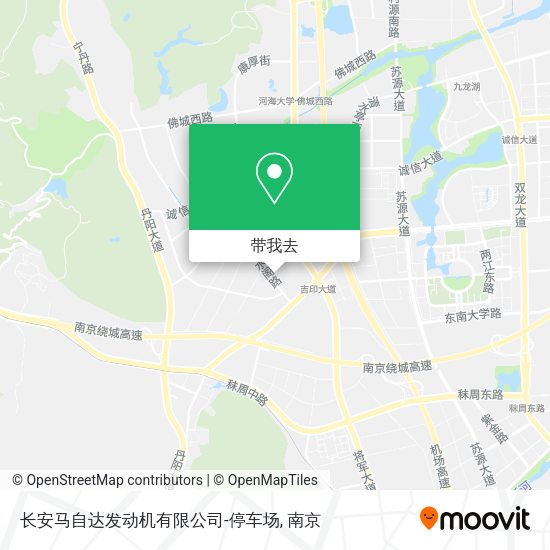 长安马自达发动机有限公司-停车场地图