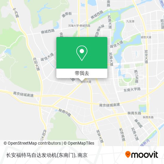 长安福特马自达发动机(东南门)地图