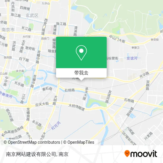 南京网站建设有限公司地图