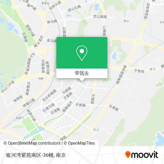 银河湾紫苑南区-36幢地图