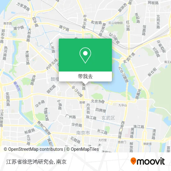 江苏省徐悲鸿研究会地图