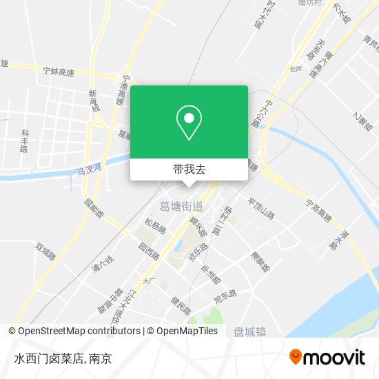 水西门卤菜店地图