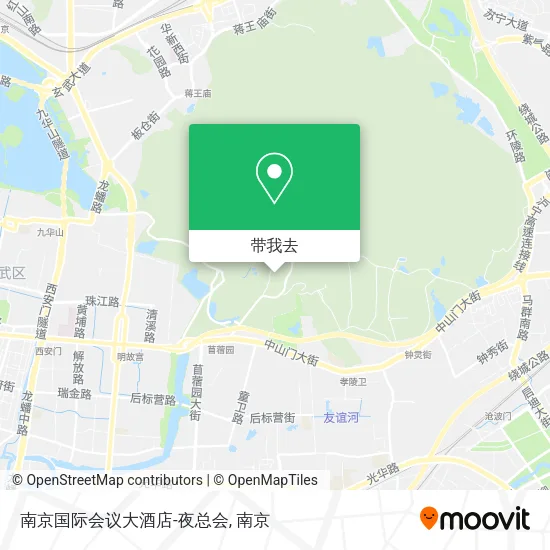 南京国际会议大酒店-夜总会地图