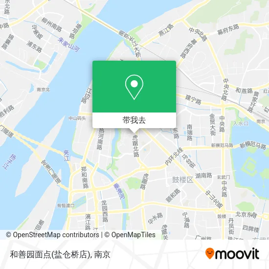 和善园面点(盐仓桥店)地图