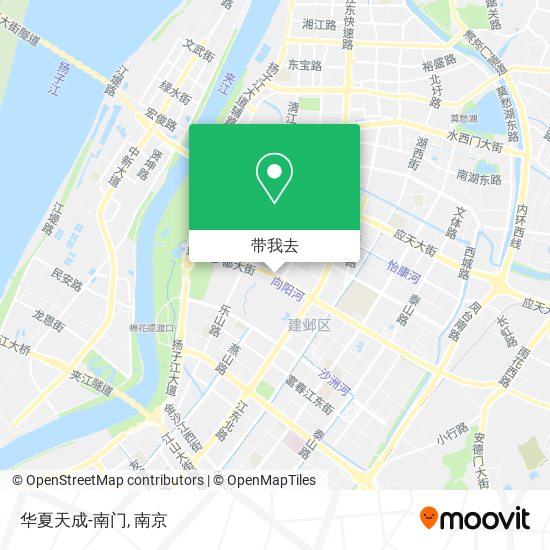 华夏天成-南门地图