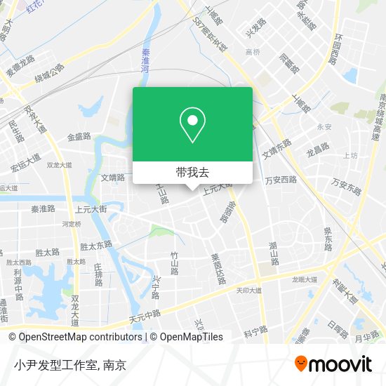 小尹发型工作室地图