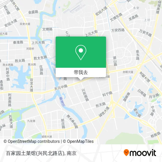 百家园土菜馆(兴民北路店)地图