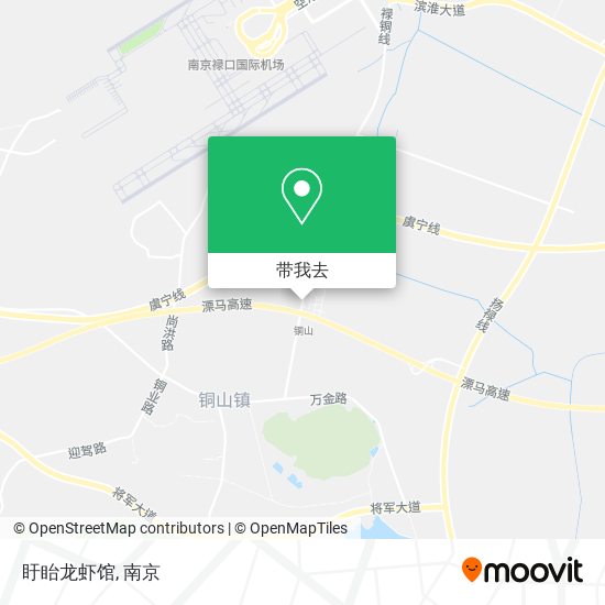 盱眙龙虾馆地图