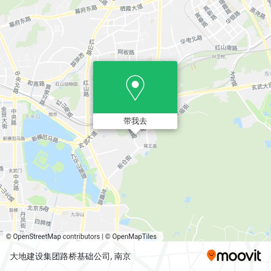 大地建设集团路桥基础公司地图