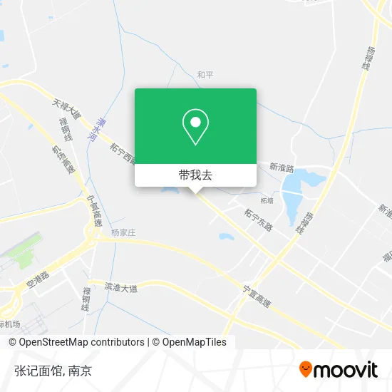 张记面馆地图
