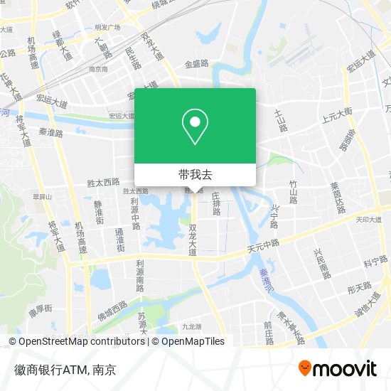 徽商银行ATM地图