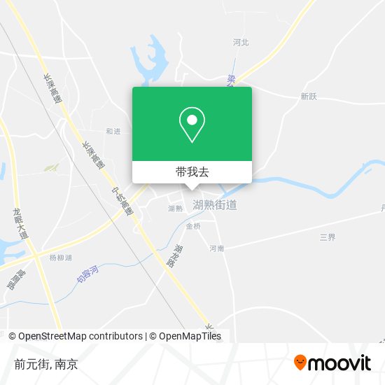 前元街地图