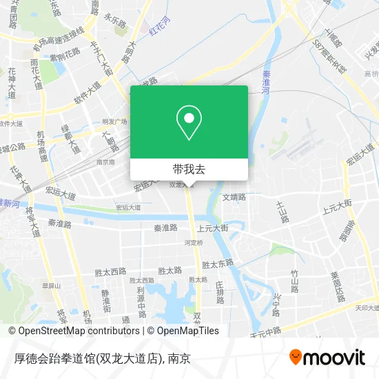 厚德会跆拳道馆(双龙大道店)地图