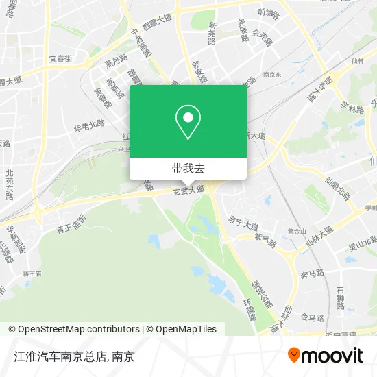 江淮汽车南京总店地图
