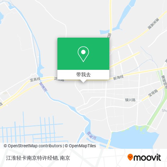 江淮轻卡南京特许经销地图