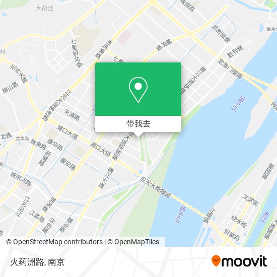 火药洲路地图