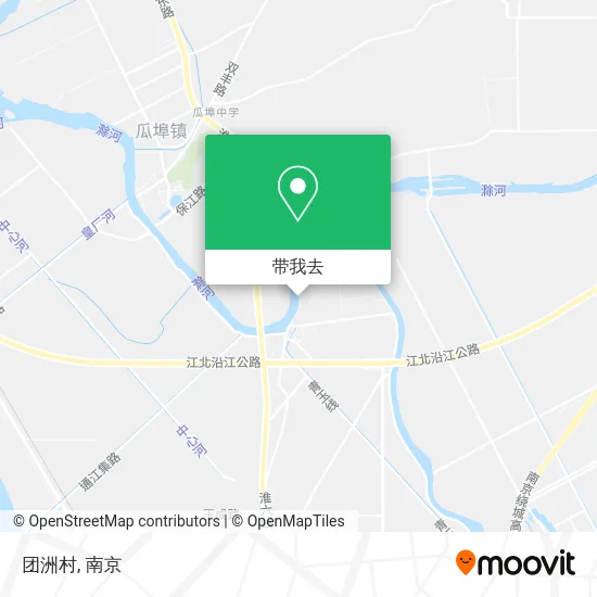 团洲村地图