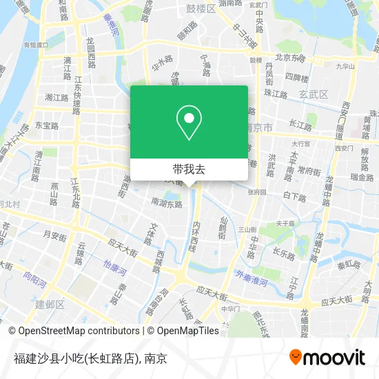 福建沙县小吃(长虹路店)地图