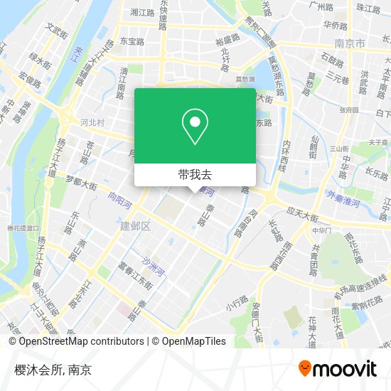 樱沐会所地图