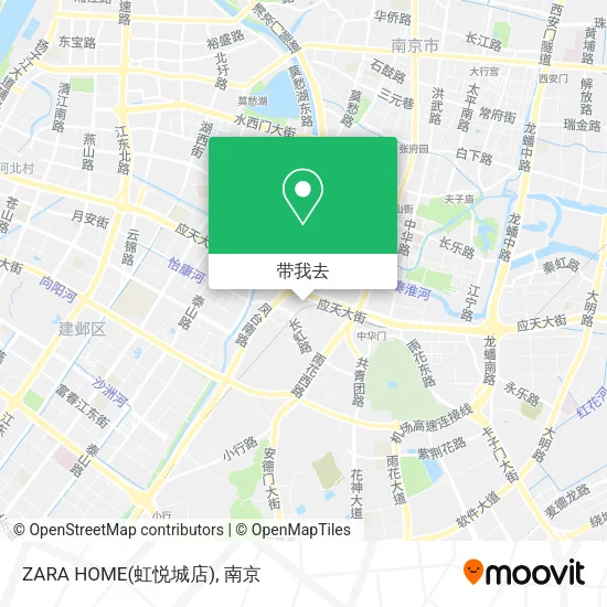 ZARA HOME(虹悦城店)地图