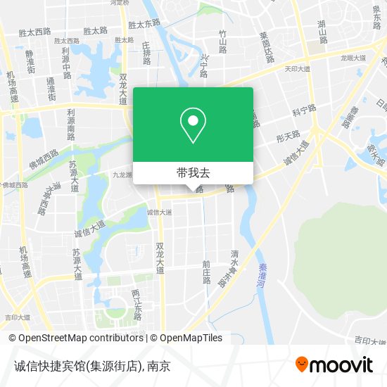 诚信快捷宾馆(集源街店)地图