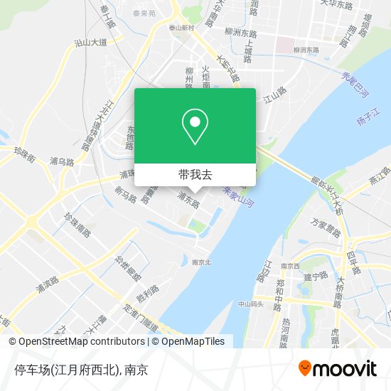 停车场(江月府西北)地图