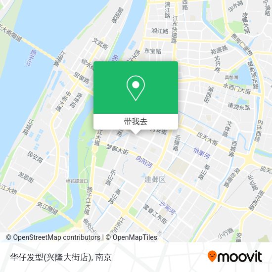 华仔发型(兴隆大街店)地图