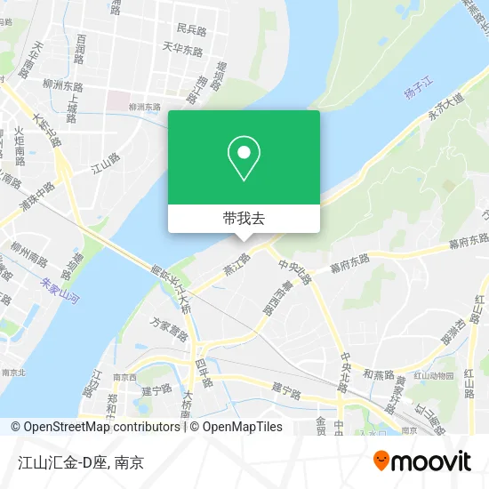 江山汇金-D座地图