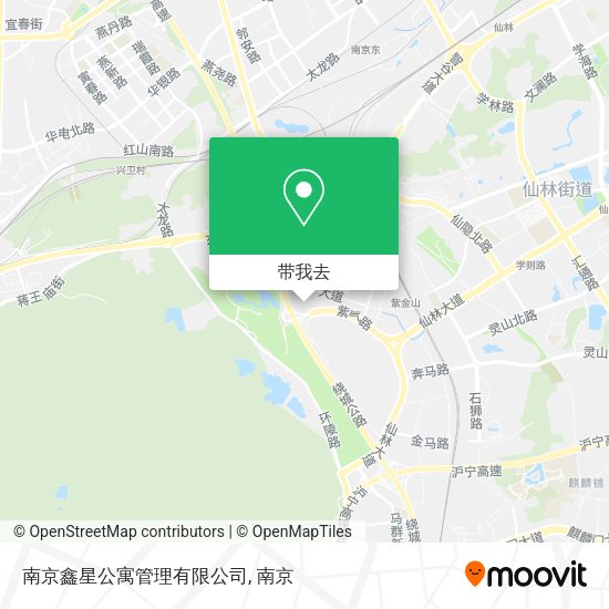 南京鑫星公寓管理有限公司地图