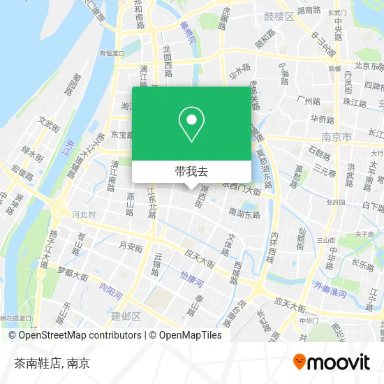 茶南鞋店地图