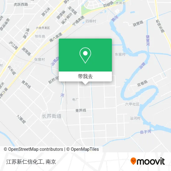 江苏新仁信化工地图