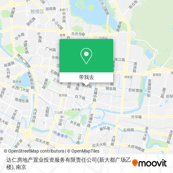 达仁房地产置业投资服务有限责任公司(新大都广场乙楼)地图
