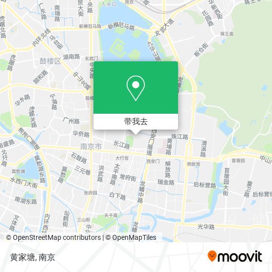 黄家塘地图