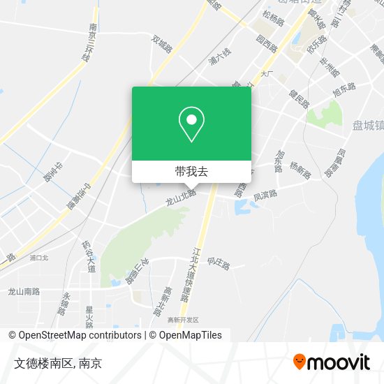 文德楼南区地图