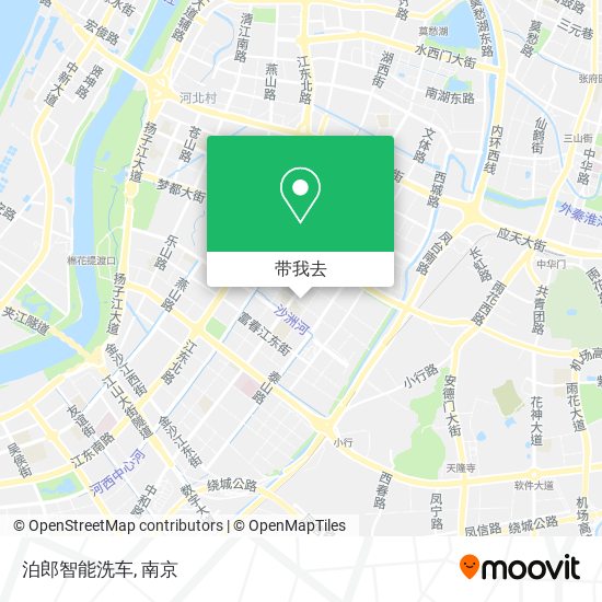 泊郎智能洗车地图
