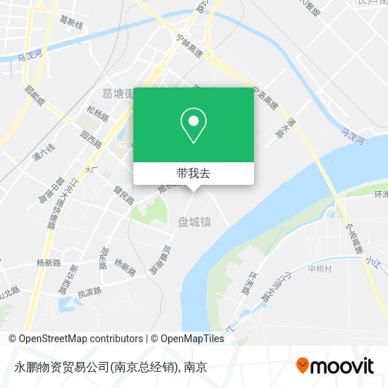 永鹏物资贸易公司(南京总经销)地图