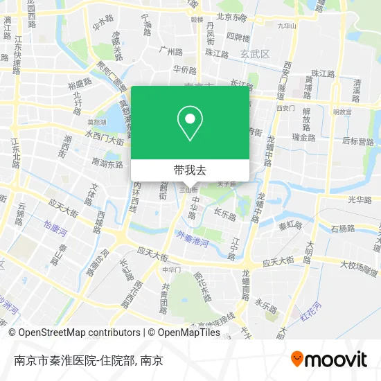 南京市秦淮医院-住院部地图