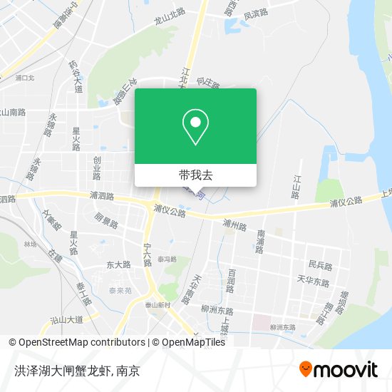 洪泽湖大闸蟹龙虾地图