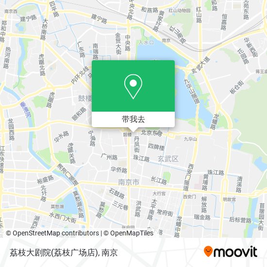 荔枝大剧院(荔枝广场店)地图