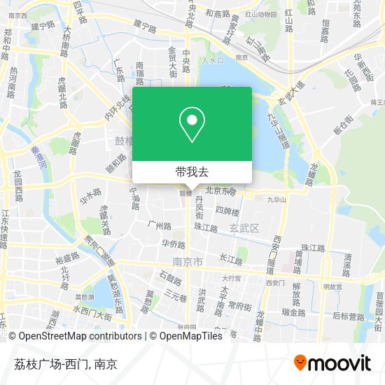 荔枝广场-西门地图
