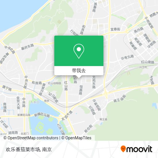 欢乐番茄菜市场地图