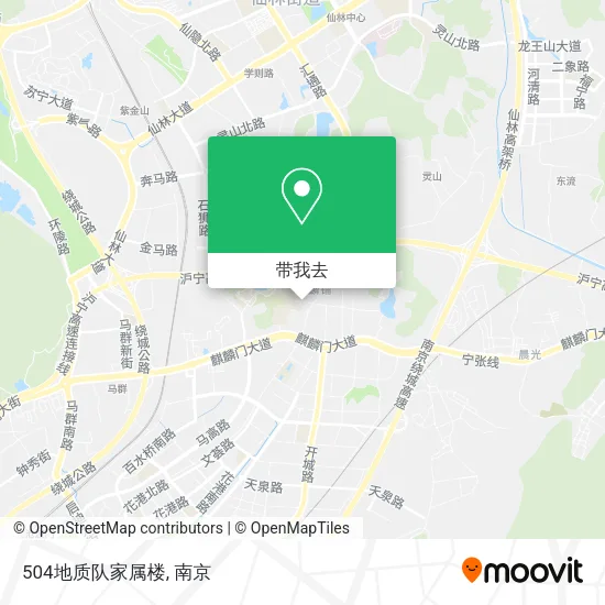 504地质队家属楼地图